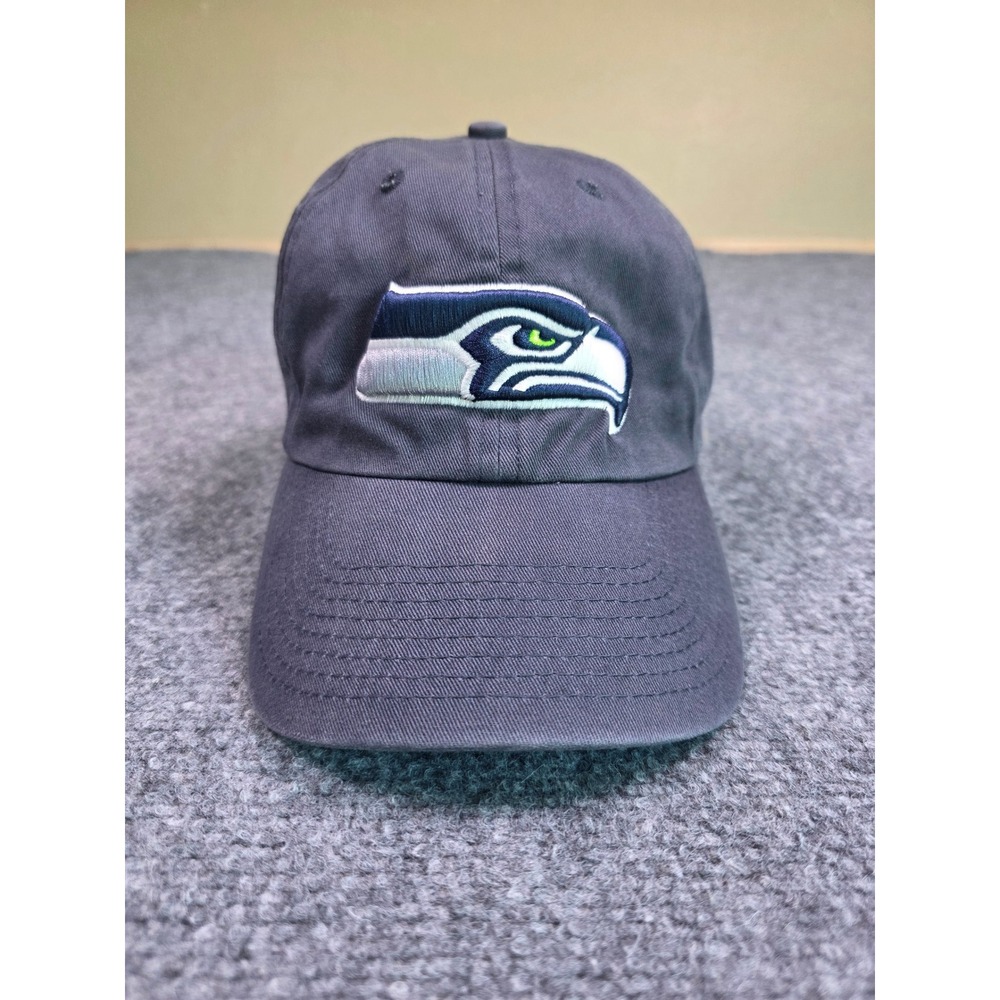 '47 Brand Baseball Cap Unisex OSFA Charcoal Grey Seattle Seahawks NFL Hat